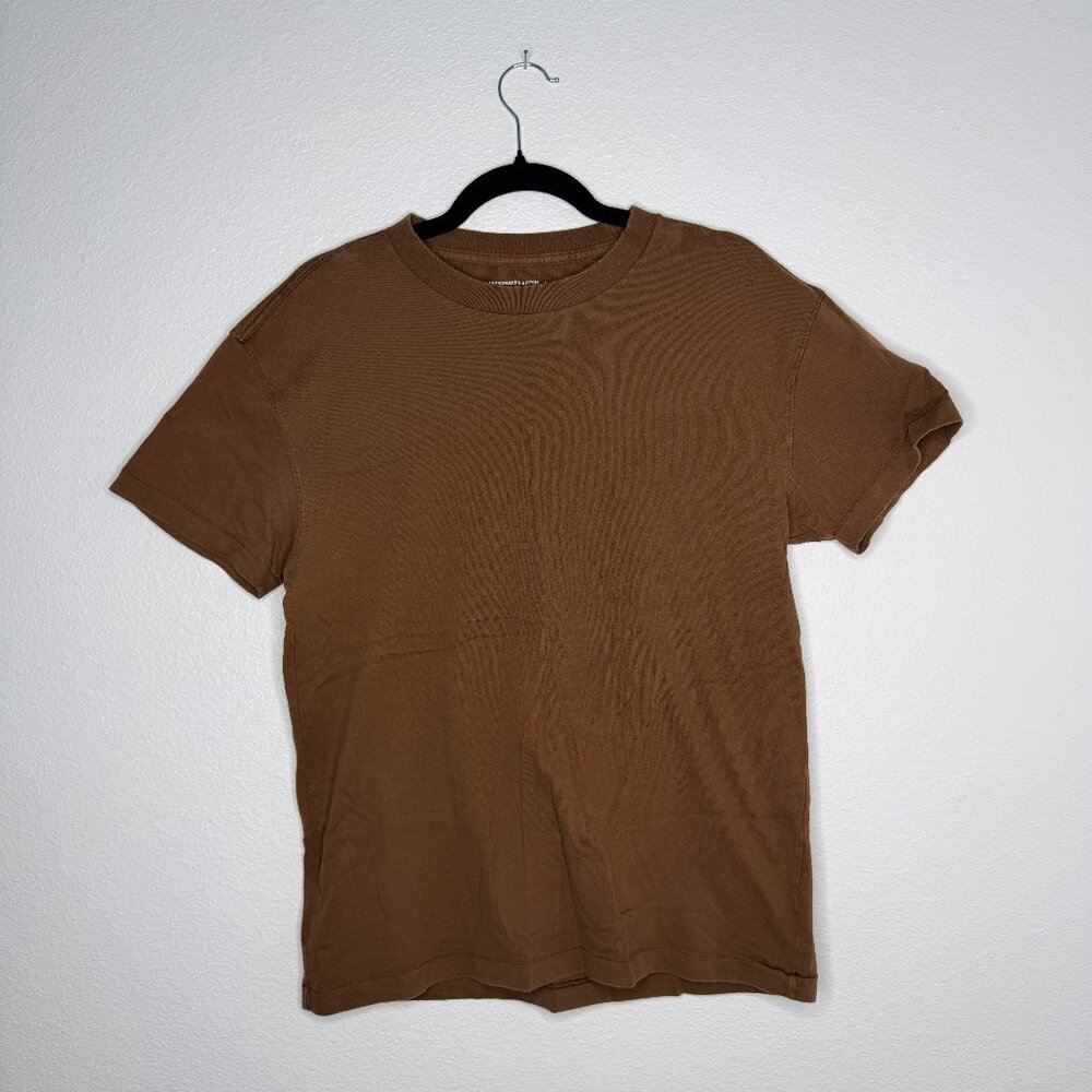 Abercrombie & Fitch Soft A&F Essentials Short Sleeve T-Shirt — Men’s Small — Bro